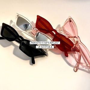 Cat eye retro sunglasses